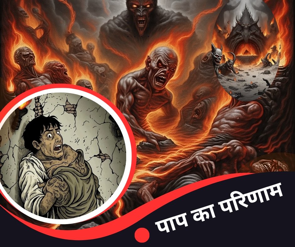 शास्त्रों के अनुसार पाप का फल - hinduism punishment for sin